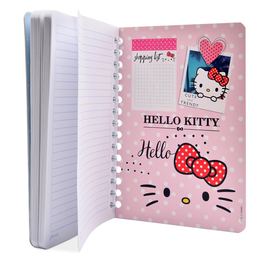 Cuaderno Forma Francesa Norma Edición Hello Kitty Trendy Raya100 hojas